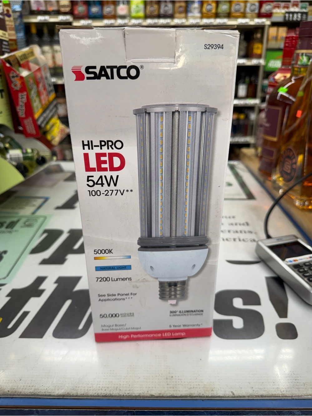 Hi-Pro LED 54W 5000K Natural Light - Gray/Silver
